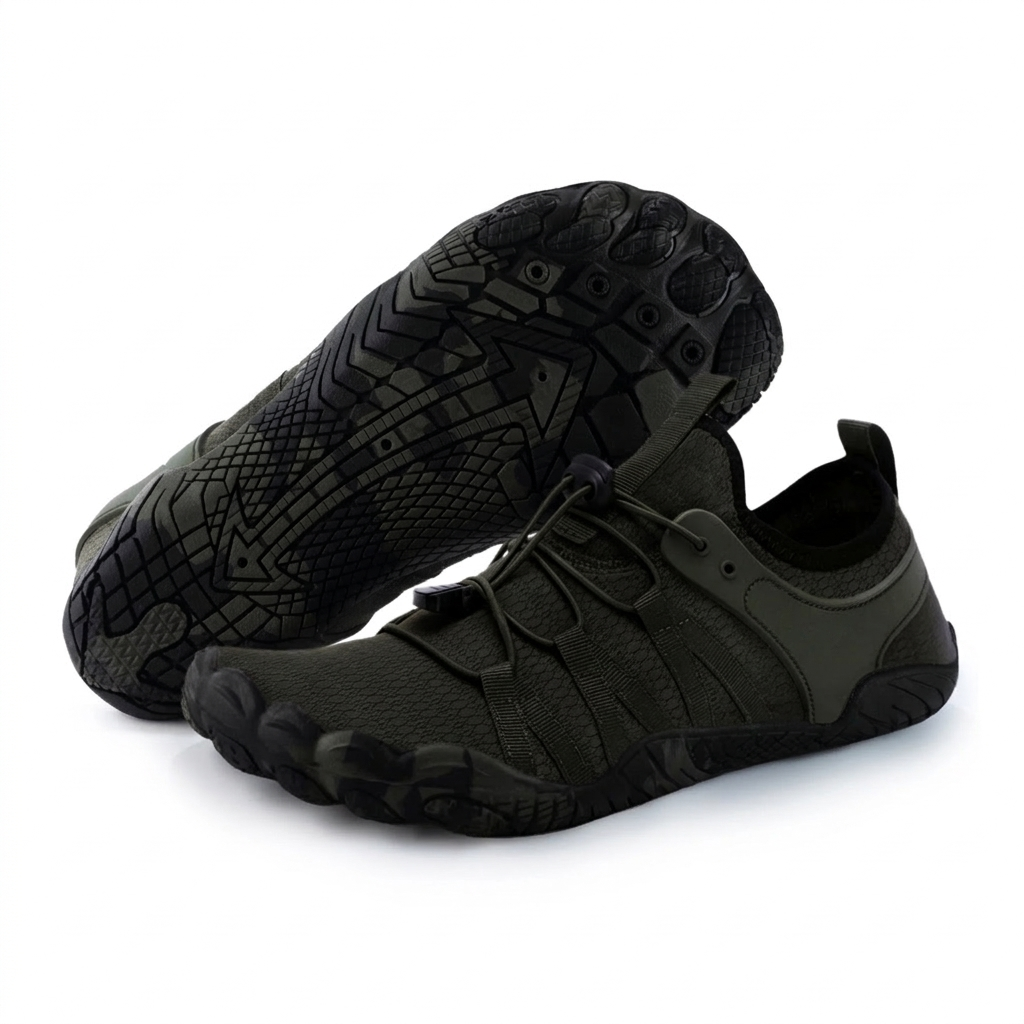 Solework Caspian Adventure barefoot shoe black